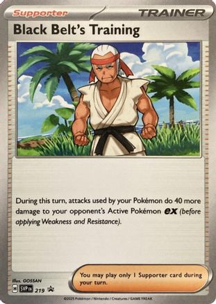 Black Belt's Training (219) [SV Scarlet & Violet Promo Cards] Normal - Promo