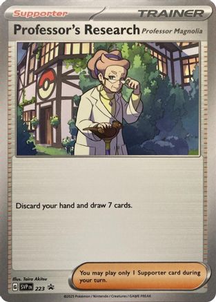 Professor's Research [Professor Magnolia] (223) [SV Scarlet & Violet Promo Cards] Normal - Promo