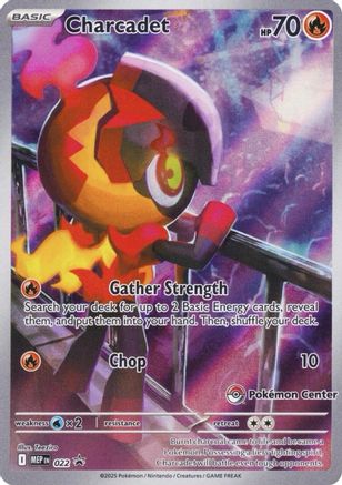 Charcadet (Pokemon Center Exclusive) (022) [ME Mega Evolution Promo] Holofoil - Promo