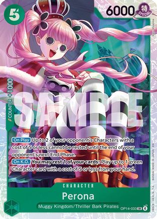 Perona - OP14-033 (OP14-033) - The Azure Sea's Seven Foil