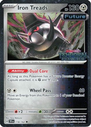 Iron Treads (Temporal Forces Stamped) (118) [Miscellaneous Cards & Products] Holofoil - Uncommon