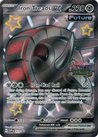 Iron Treads ex (Paldean Fates Stamped) (073) [Miscellaneous Cards & Products] Holofoil - Promo