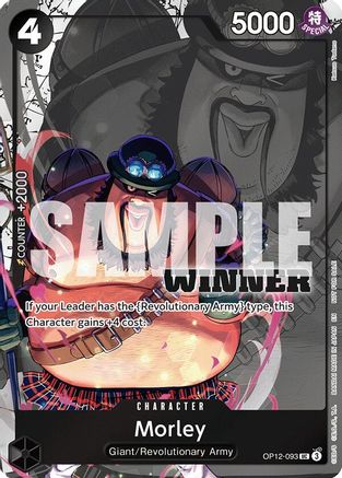 Morley (Winner Pack 2026 Vol. 1) (OP12-093) - One Piece Promotion Cards Foil