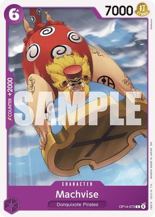Machvise (OP14-073) - The Azure Sea's Seven