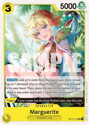 Marguerite (OP14-113) - The Azure Sea's Seven