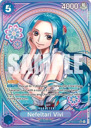 Nefeltari Vivi (024) (SP) (EB03-024) - Extra Booster: One Piece Heroines Edition Foil