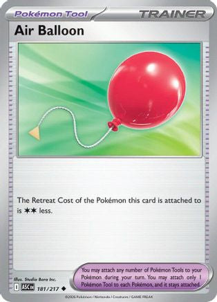 Air Balloon 181  ME Ascended Heroes - Uncommon