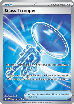 Glass Trumpet (260/217) [ME Ascended Heroes] Holofoil - Ultra Rare