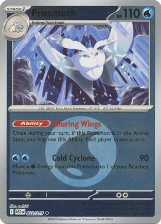 Frosmoth (Energy Symbol Pattern) (053) [ME Ascended Heroes] Reverse Holofoil - Uncommon