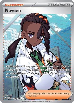 Naveen 112/088  - Holofoil ME03 Perfect Order - Ultra Rare