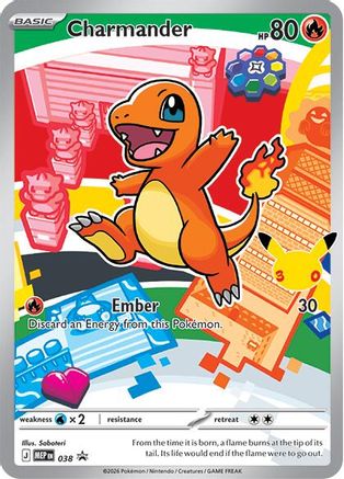 Charmander (038) [ME Mega Evolution Promo] Holofoil - Promo