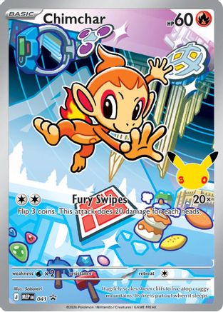 Chimchar 041  - Holofoil ME Mega Evolution Promo - Promo