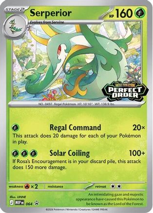 Serperior (064) [ME Mega Evolution Promo] Normal - Promo