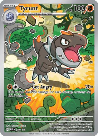 Tyrunt 070  - Holofoil ME Mega Evolution Promo - Promo