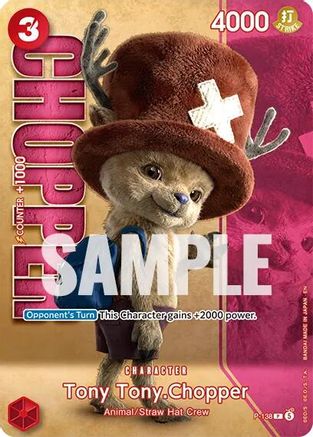 Tony Tony.Chopper - P-138 (Premium Card Collection -Live Action Edition Vol.2 Straw Hat Crew-) (P-138) - One Piece Promotion Cards Foil