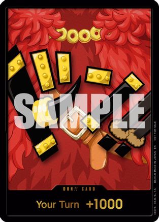 DON!! Card (Elbaph Luffy) - One Piece Promotion Cards Foil
