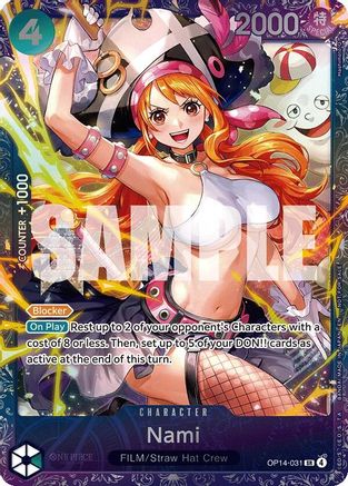 Nami (Treasure Cup May 2026) (OP14-031) - One Piece Promotion Cards Foil