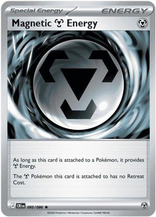 Magnetic Metal Energy 085  - Holofoil ME04 Chaos Rising - Rare