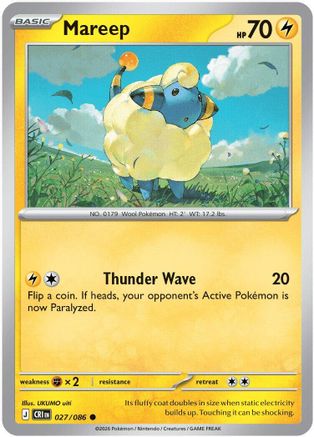 Mareep (027) [ME04 Chaos Rising] Normal - Common