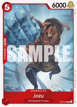 Jozu (ST30-005) - Starter Deck EX: Luffy & Ace Foil