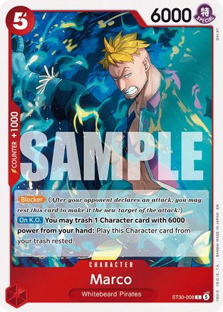 Marco (ST30-008) - Starter Deck EX: Luffy & Ace Foil