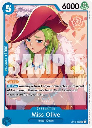Miss Olive (OP16-050) - The Time of Battle