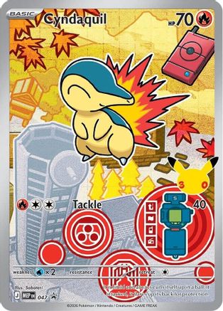 Cyndaquil (047) [ME Mega Evolution Promo] Holofoil - Promo