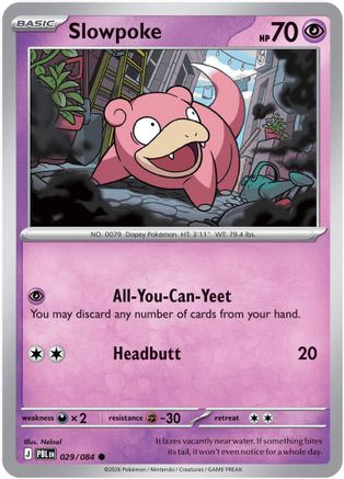 Slowpoke (029) [ME05 Pitch Black] Normal - Common
