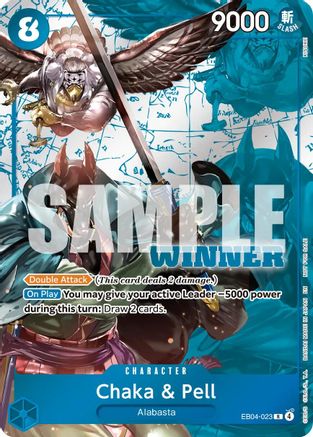 Chaka & Pell (Winner Pack 2026 Vol. 3) (EB04-023) - One Piece Promotion Cards Foil