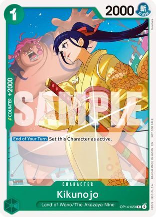 Kikunojo (Tournament Pack 2026 Vol. 3) (OP14-023) - One Piece Promotion Cards