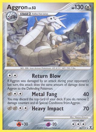 Aggron  Rising Rivals - Rare