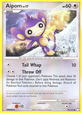 Aipom  Mysterious Treasures - Common