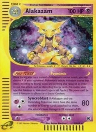 Alakazam (1)  - Holofoil Expedition - Holo Rare