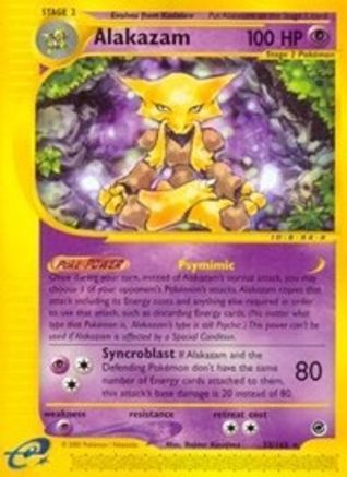 Alakazam (33) (33) 033  Expedition - Rare