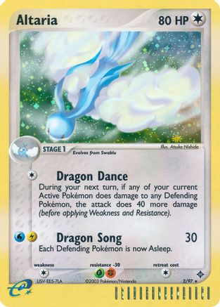 Altaria (2/97) [Dragon] Holofoil - Holo Rare