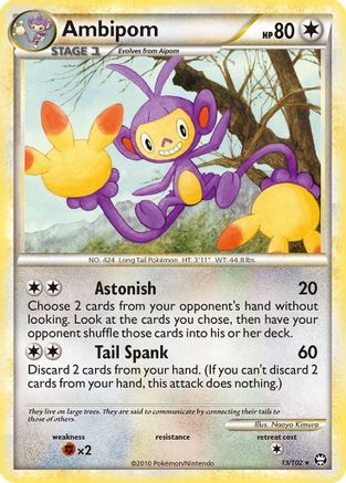 Ambipom (13/102) [Triumphant] Normal - Rare