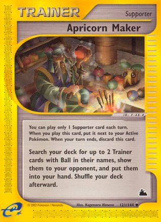 Apricorn Maker (121/144) [Skyridge] Normal - Uncommon