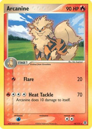 Arcanine (18/112) [FireRed & LeafGreen] Normal - Rare