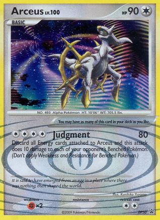 Arceus (DP50/56) [Diamond and Pearl Promos] Holofoil - Promo