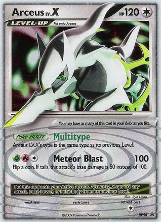 Arceus LV.X - DP56 (DP56/56) [Diamond and Pearl Promos] Holofoil - Promo