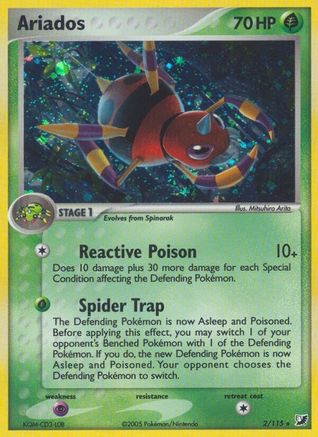 Ariados (2/115) [Unseen Forces] Reverse Holofoil - Holo Rare