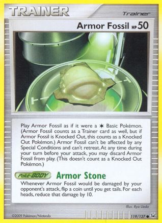 Armor Fossil (119/127) [Platinum] Reverse Holofoil - Common