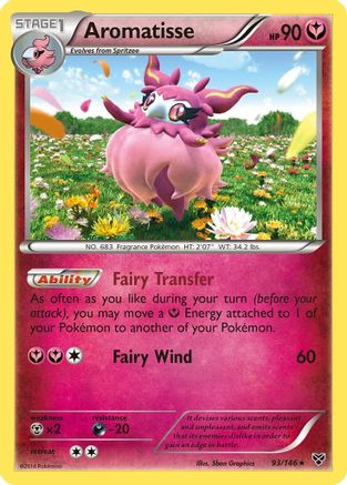 Aromatisse (093/146) [XY Base Set] Reverse Holofoil - Holo Rare