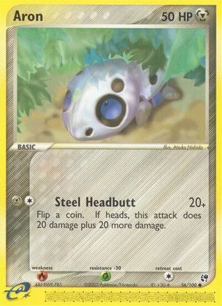Aron (56/100) [Sandstorm] Normal - Common