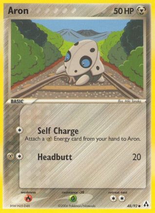 Aron (48/92) [Legend Maker] Reverse Holofoil - Common