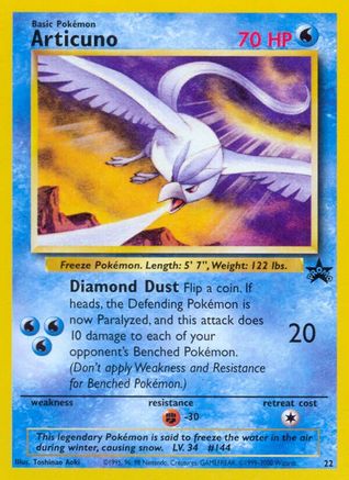 Articuno (022/53) [WoTC Promo] Normal - Promo
