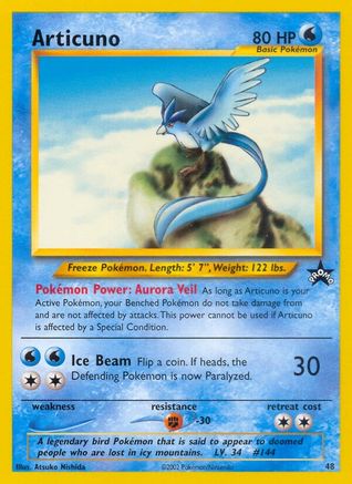 Articuno (048/53) [WoTC Promo] Normal - Promo