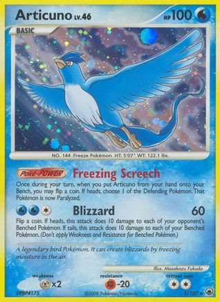 Articuno (1/100) [Majestic Dawn] Holofoil - Holo Rare
