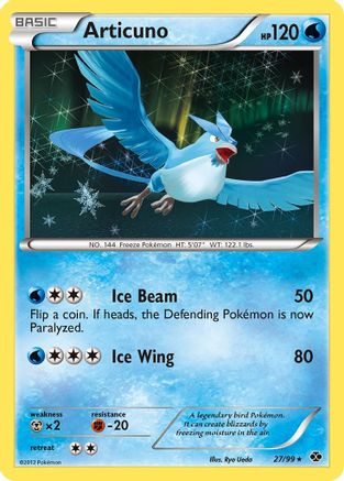 Articuno (027/99) [Next Destinies] Holofoil - Holo Rare