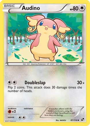 Audino (087/114) [Black and White] Normal - Uncommon